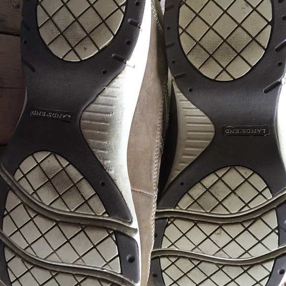 Lands’ End Men’s Brown Shoe Size 10 - Picture 6 of 8